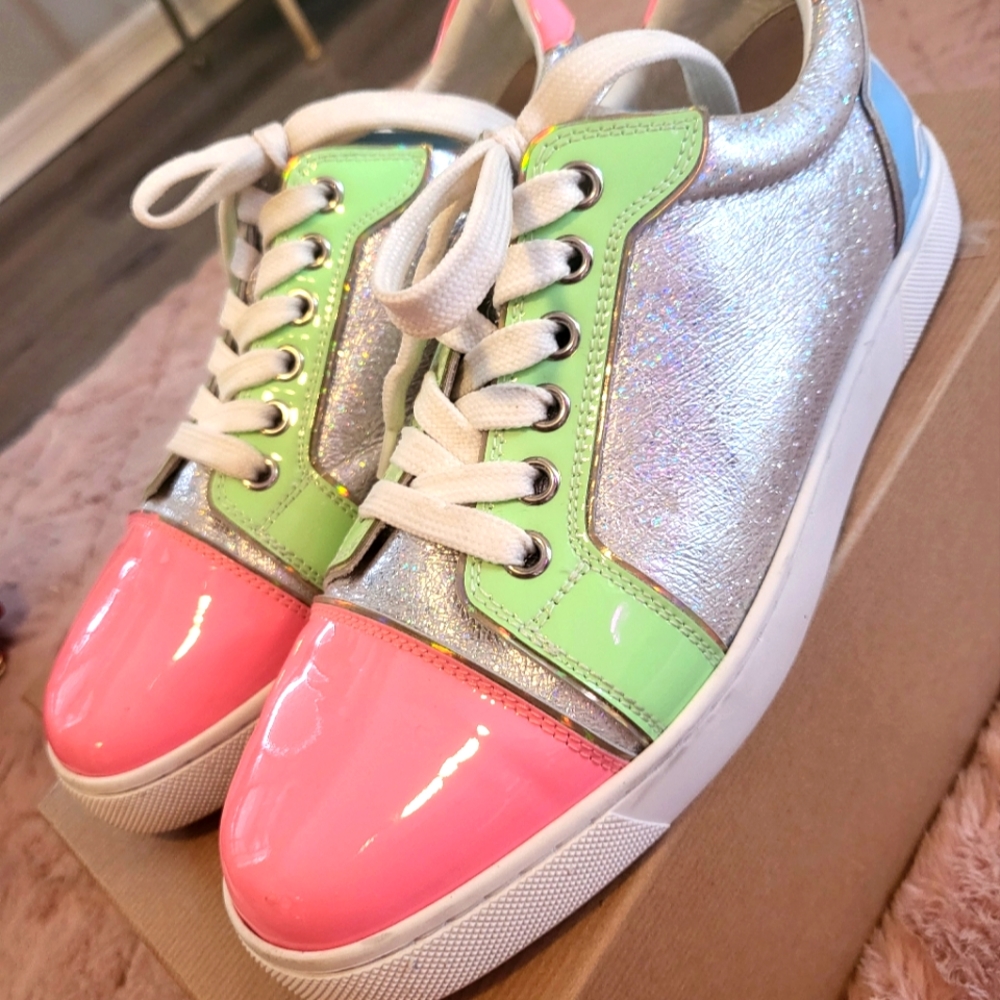Christina Louboutin sneaker shoes